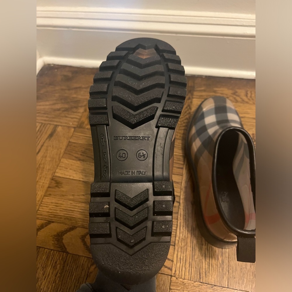 Burberry Nova Check Rain Bootie